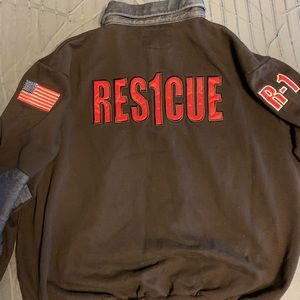 Firefighter’s job shirt